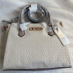 GUESS Zakaria Debossed Logo Satchel